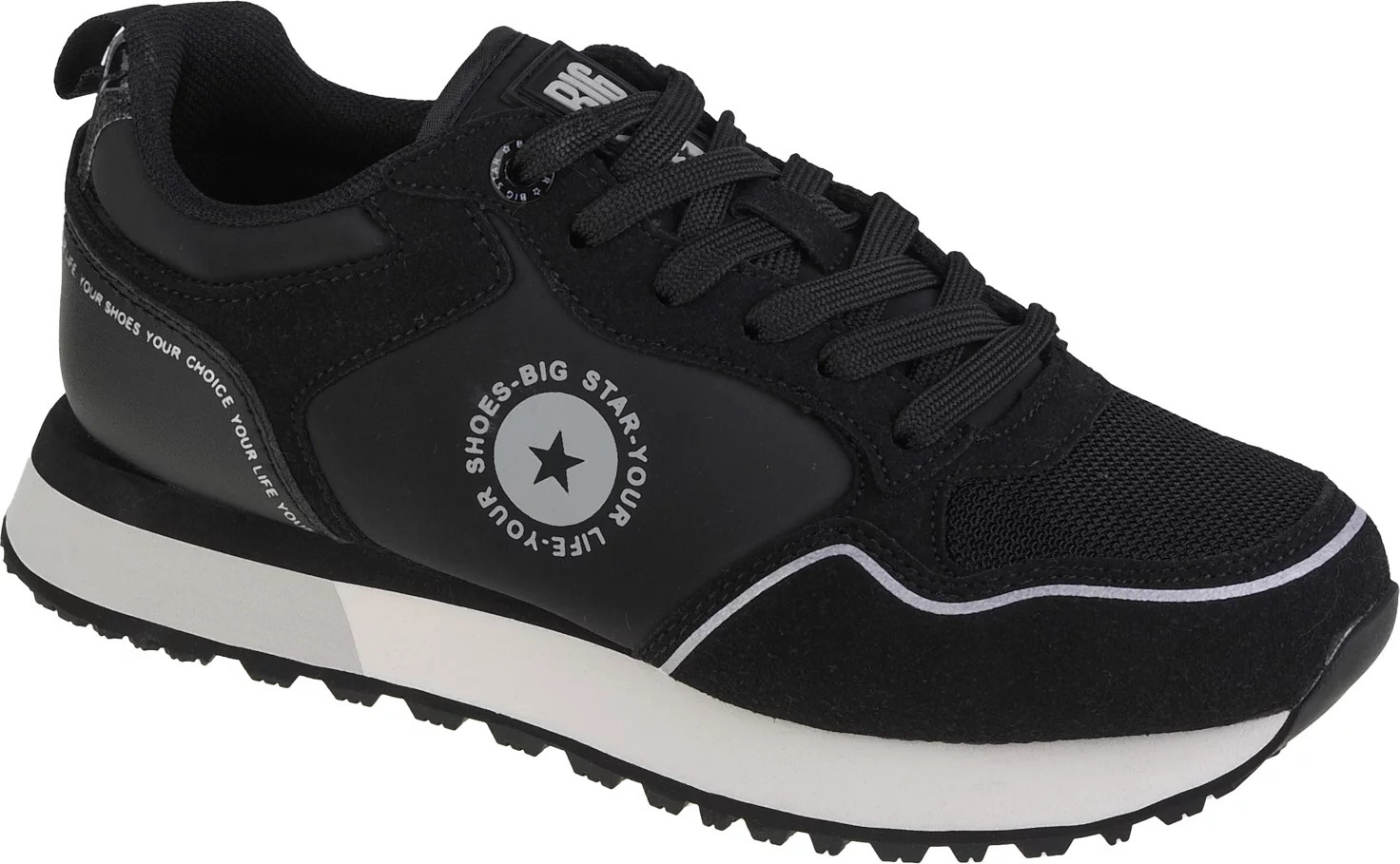 Big Star čierne tenisky LL274541 Veľkosť: 38