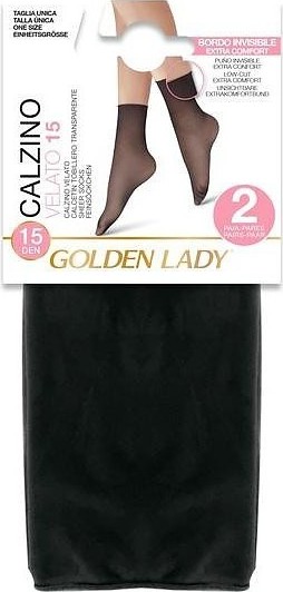 Silonkové ponožky Golden Lady 67K Velato 15 deň Veľkosť: ONE SIZE, Barva: čierna
