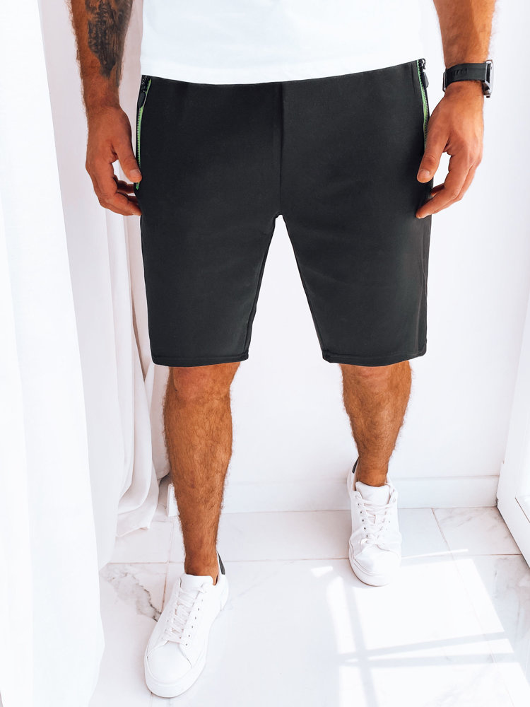 Čierne pohodlné šortky SX2268 Veľkosť: 2XL