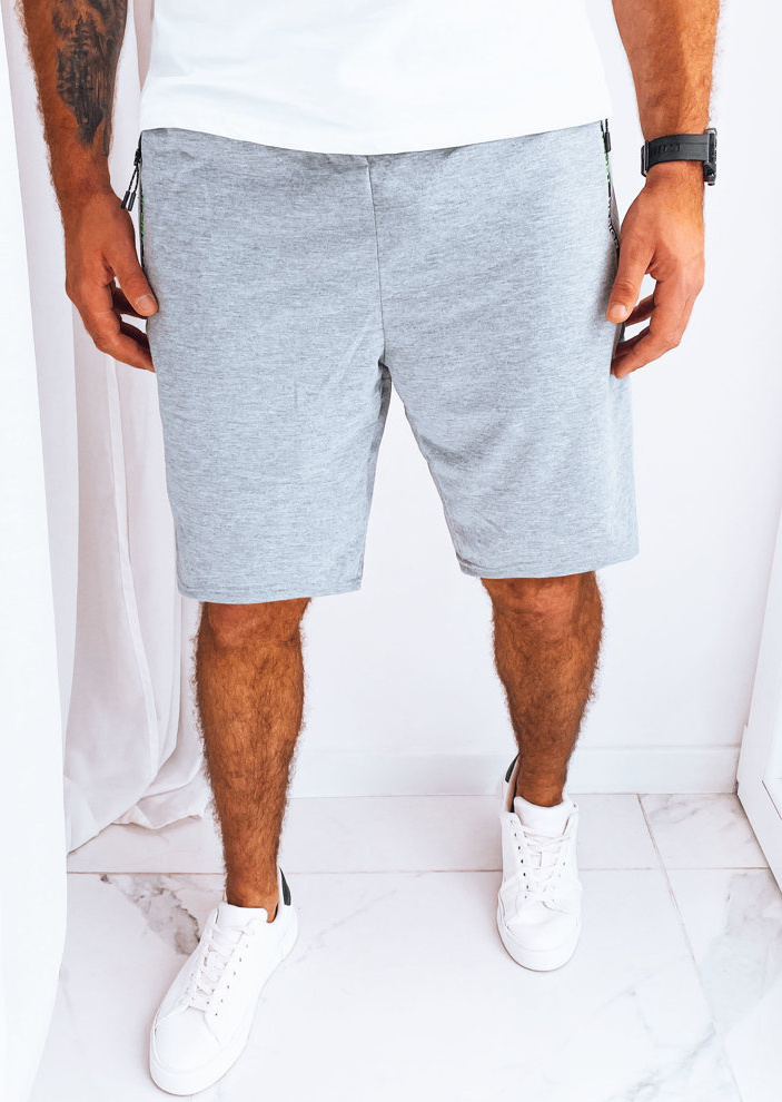 Svetlosivé teplákové šortky SX2250 Veľkosť: 2XL