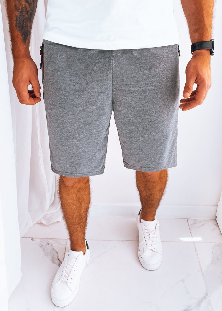 Tmavosivé teplákové šortky SX2251 Veľkosť: 2XL