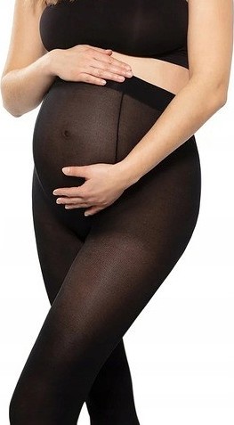 Tehotenské silonky Gatta Body Protect Beauty 40 den Veľkosť: L, Barva: čierna