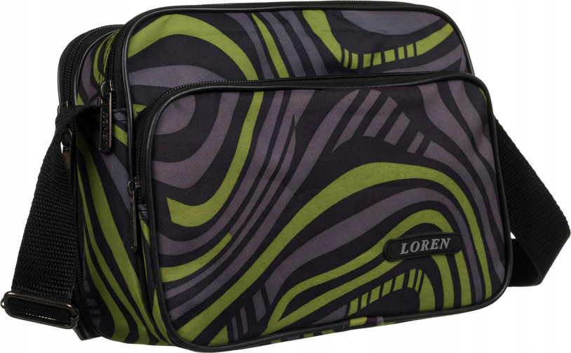 Loren Farebná pánska vzorovaná športová mesenger taška [DH] H02-600D Veľkosť: ONE SIZE
