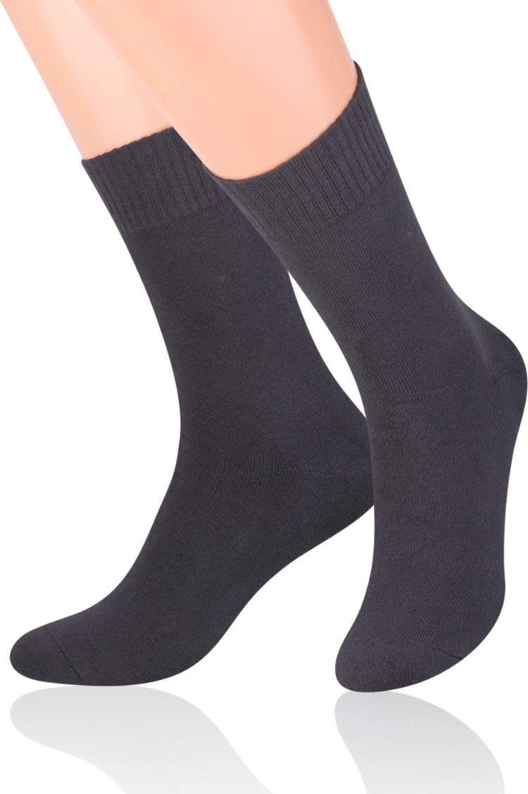 Grafitové pánske vysoké ponožky Art. 015 CI02, GRAPHITE Veľkosť: 38/40