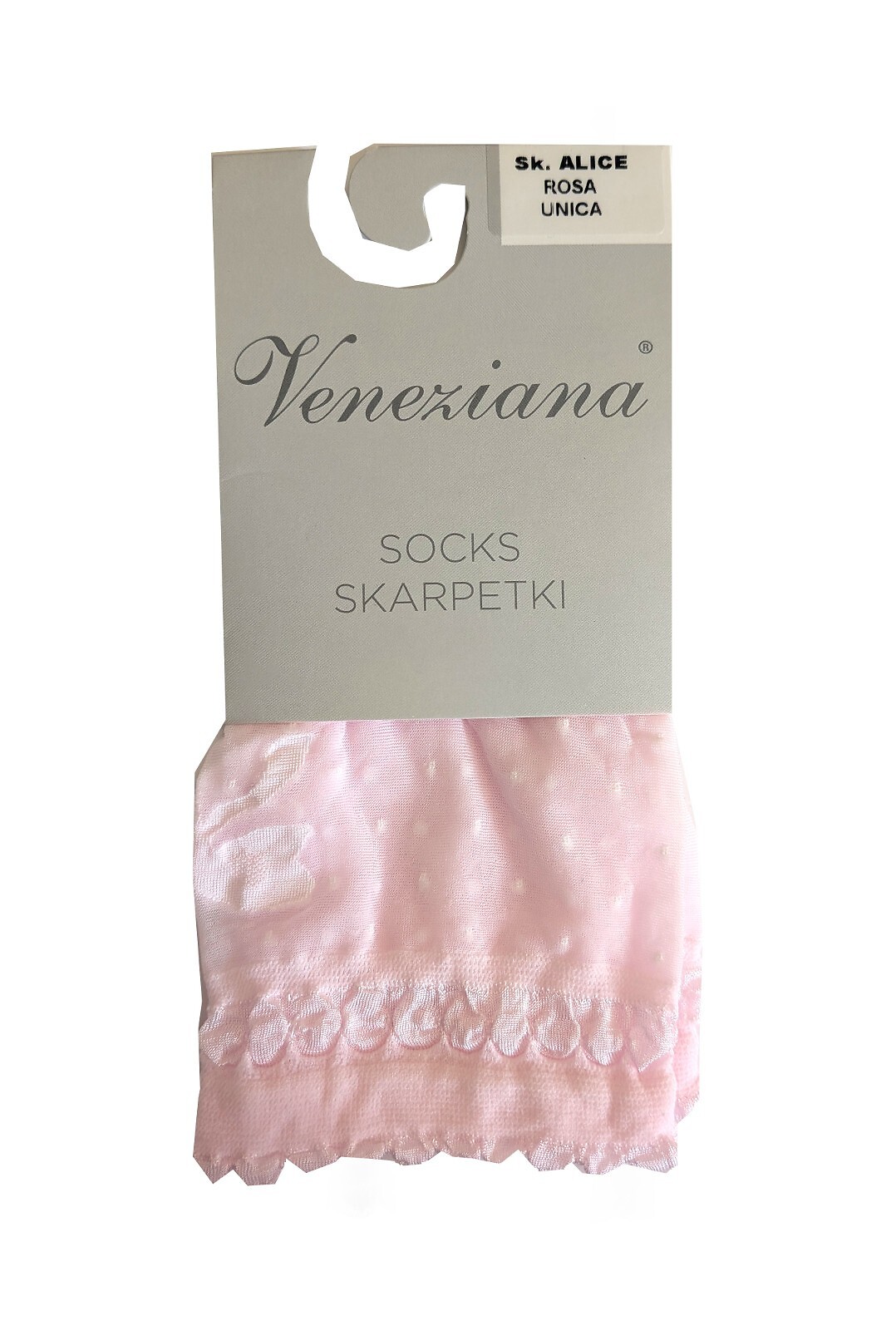 Silonkové ponožky Veneziana Alice Veľkosť: ONE SIZE, Barva: ružová