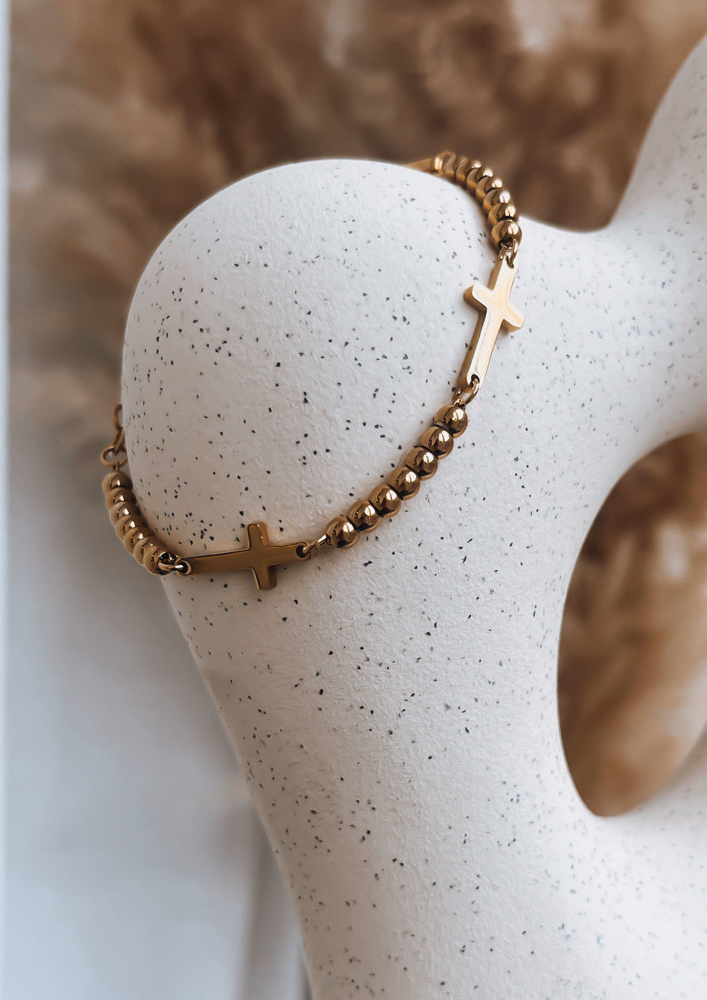 Zlatý náramok CROSS LY0064 Veľkosť: ONE SIZE