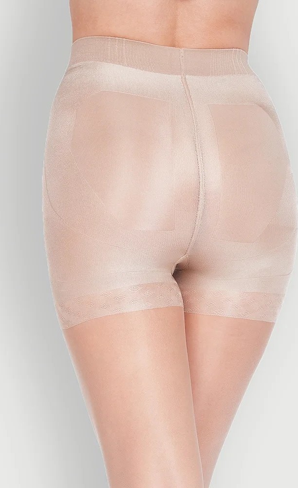 Silonky Mona Push-Up 20 den Veľkosť: L, Barva: telová