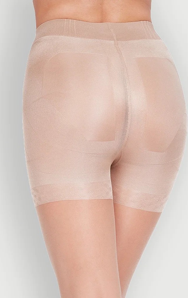 Silonky Mona Push-Up 20 den Veľkosť: S, Barva: Karamelová