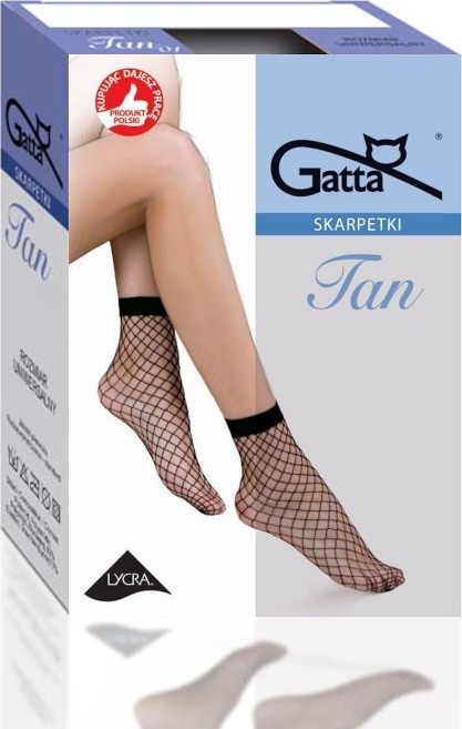 Sieťované ponožky Gatta Tan Veľkosť: ONE SIZE, Barva: čierna