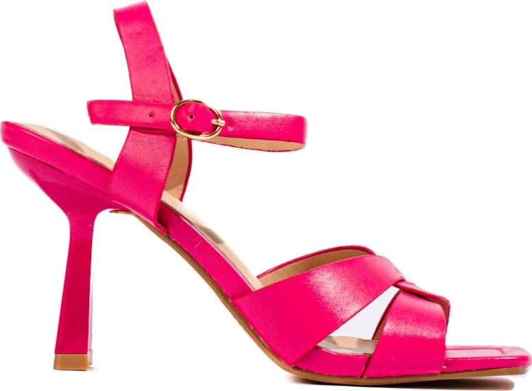 Tmavoružové sandále na podpätku Shelovet GD-DO-135FU Veľkosť: 36