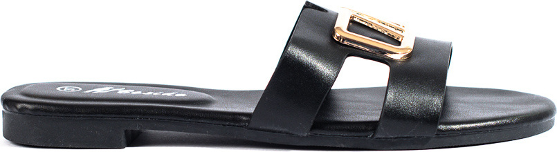 Elegantné dámske čierne šľapky Shelovet CB2147-1B Veľkosť: 37