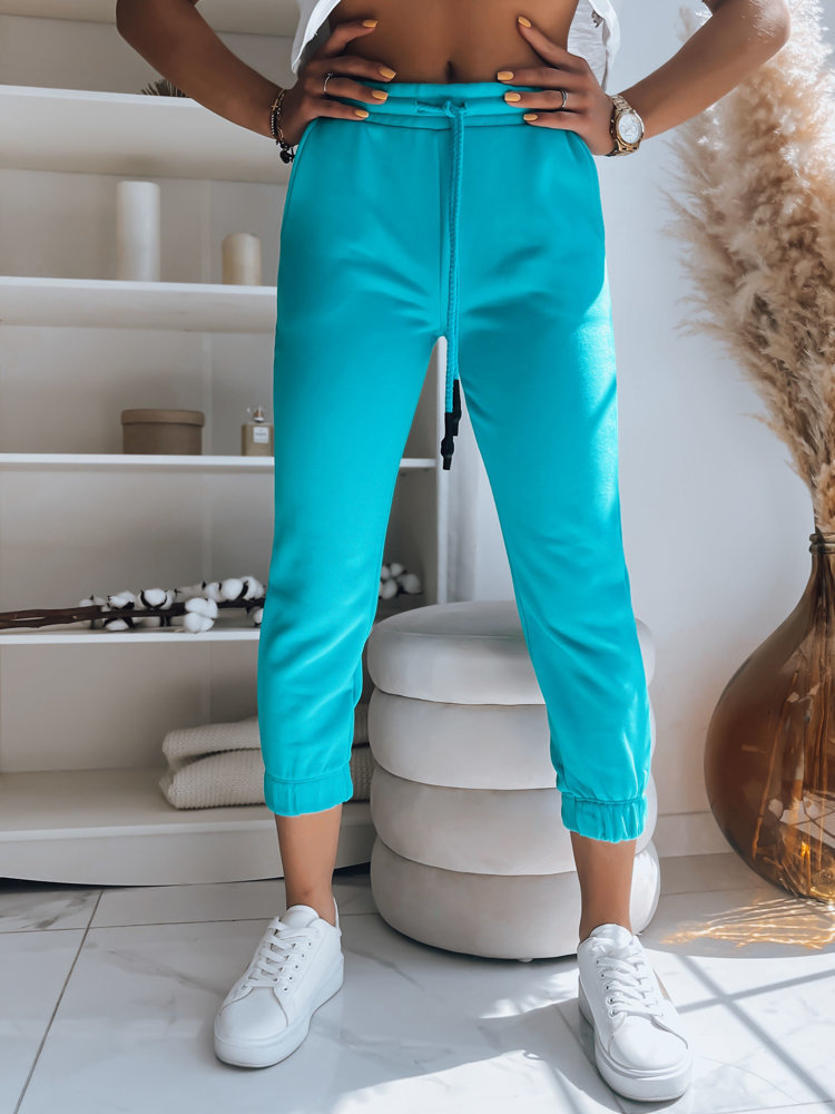 Tyrkysové dámske tepláky MADMAX UY1499 Veľkosť: S