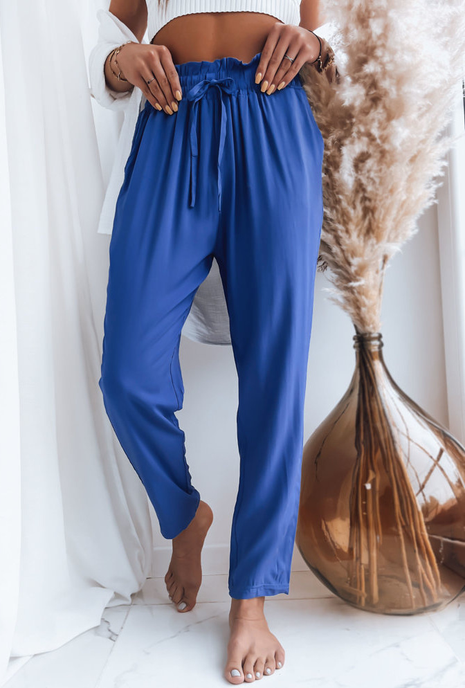 Modré voľné nohavice ADELIS UY1537 Veľkosť: XL/2XL