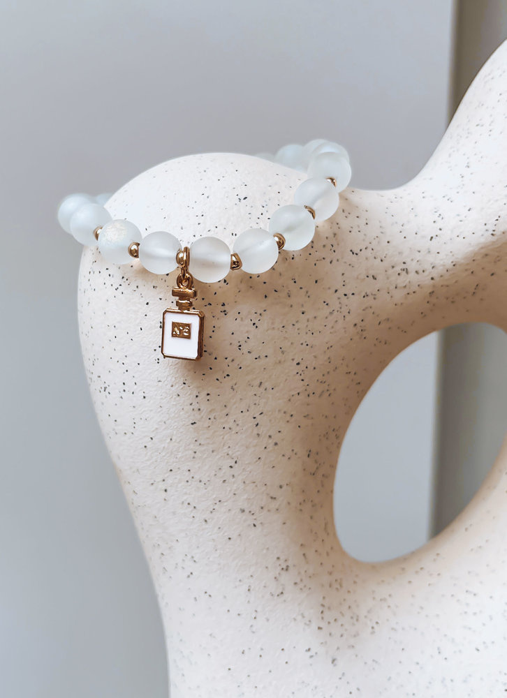 Biely náramok PIERRE Dstreet LY0107 Veľkosť: ONE SIZE