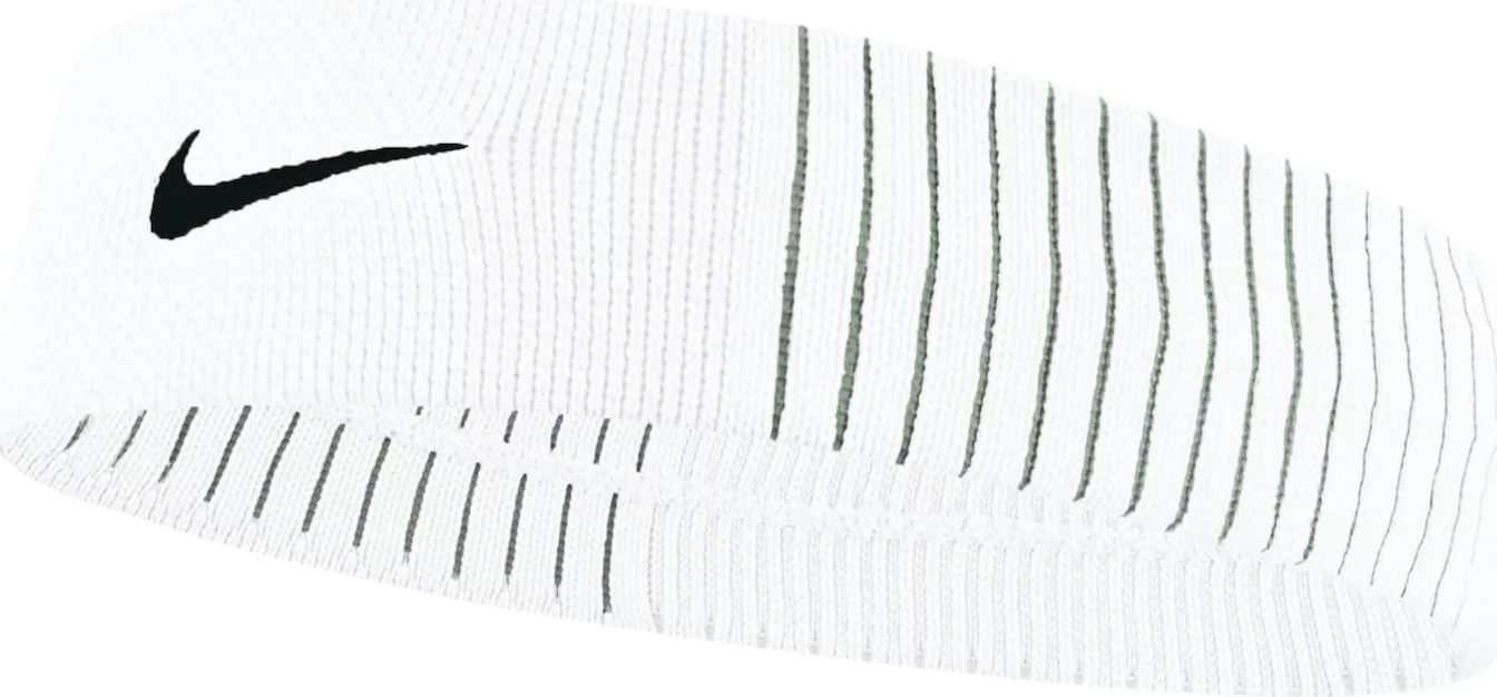 Biela športová čelenka Nike Dri-Fit Reveal Headband N0002284-114 Veľkosť: ONE SIZE