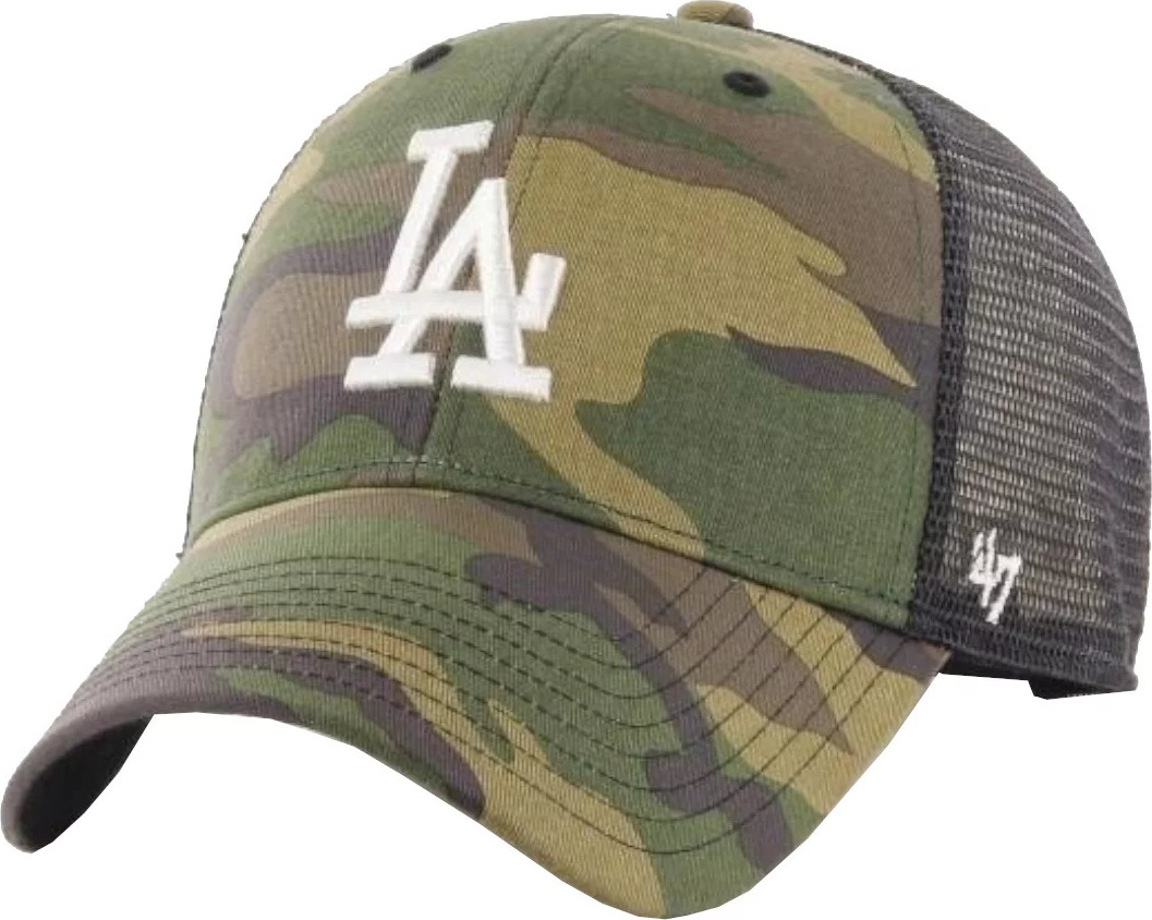 Maskáčová pánska šiltovka 47 Brand Los Angeles Dodgers Branson Cap B-CBRAN12GWP-CMD Veľkosť: ONE SIZE