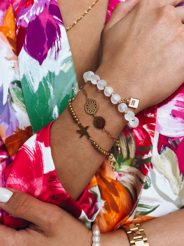 Zlatý náramok MANDALA LY0100 Veľkosť: ONE SIZE