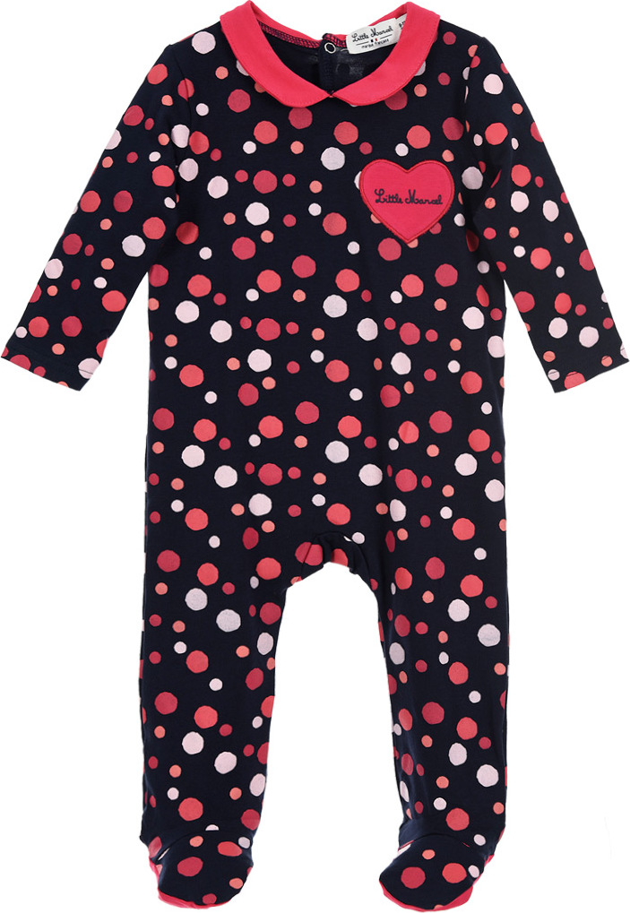 Little Marcel dievčenské bodkové dupačky Veľkosť: 74