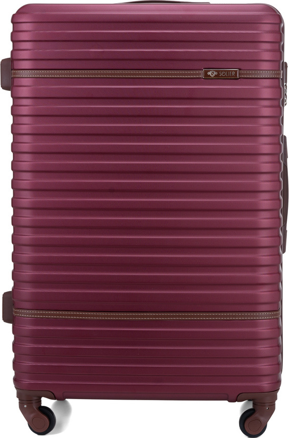 SOLIER vínový škrupinový kufor veľ. M S16 ( STL957 BURGUNDY M 22') Veľkosť: M