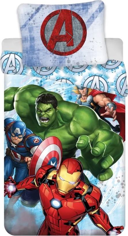 Chlapčenské obliečky Marvel - Avengers Veľkosť: ONE SIZE