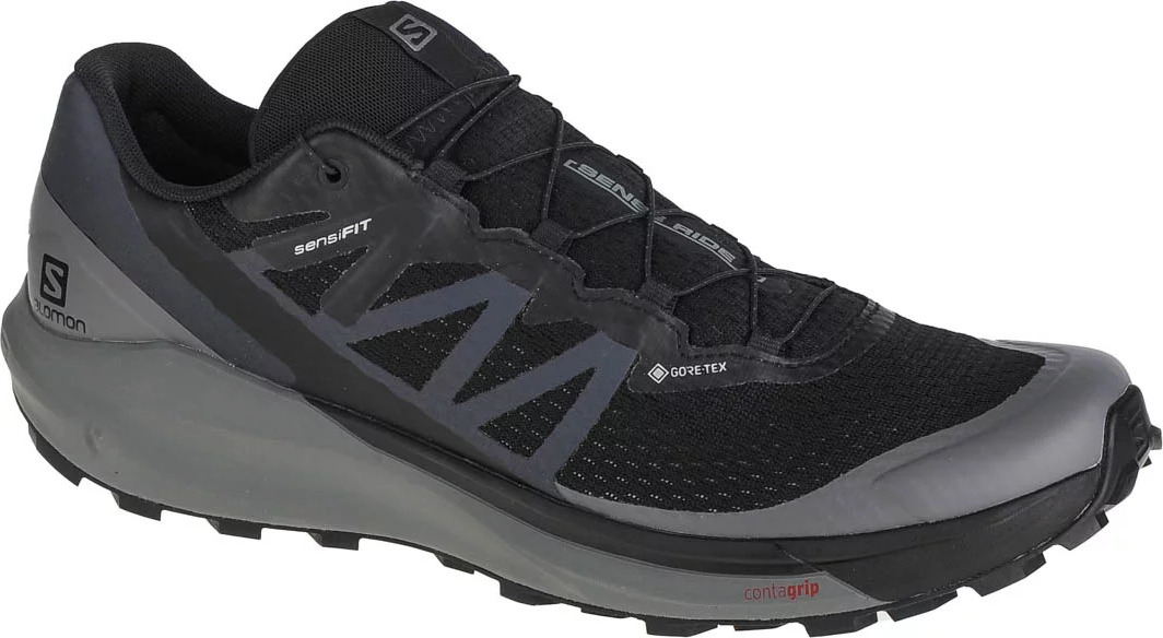 Čierne bežecké tenisky Salomon Sense Ride 4 GTX 413071 Veľkosť: 48