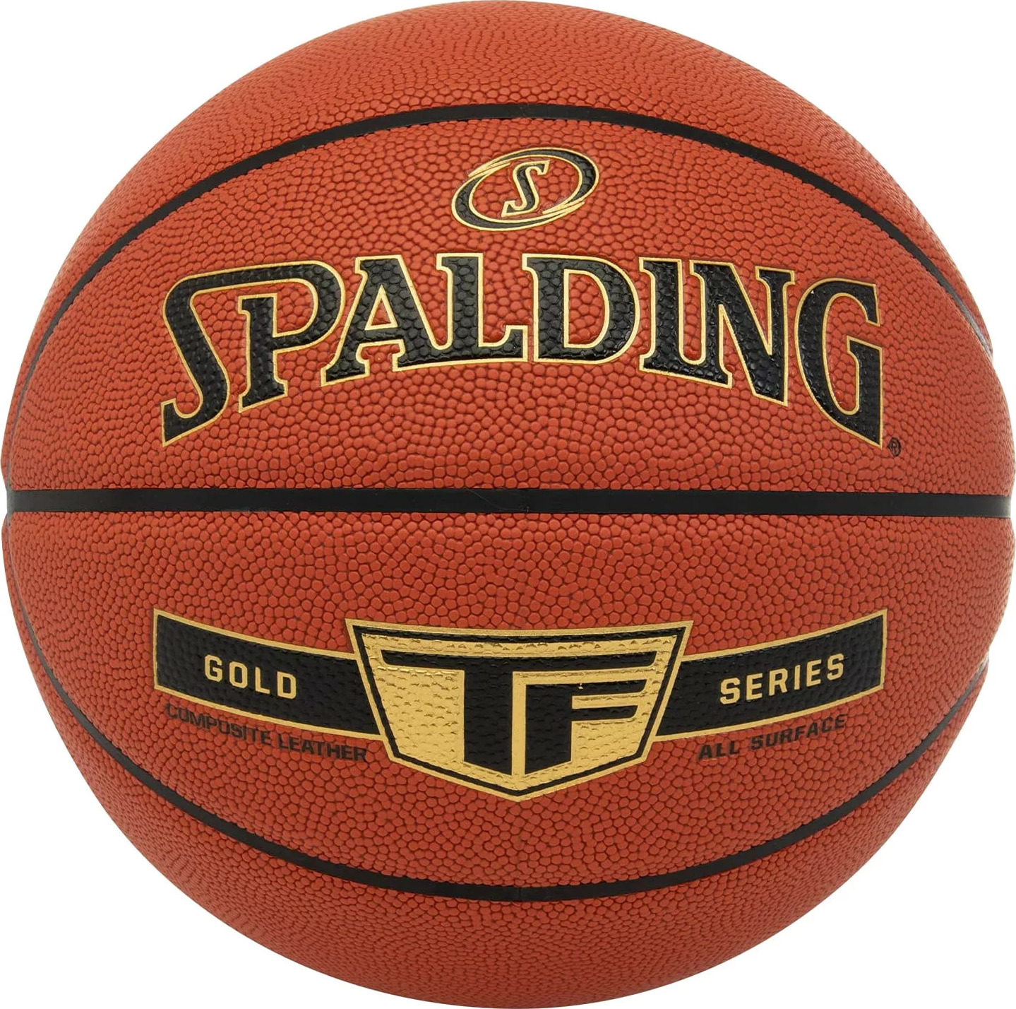 Hnedá lopta Spalding Grip Control TF Ball 76857Z Veľkosť: 7