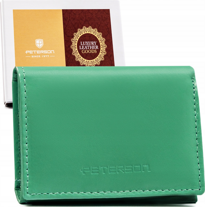 Peterson Mintová malá kožená peňaženka Y387 [DH] PTN RD-SWZX-86-MCL Veľkosť: ONE SIZE
