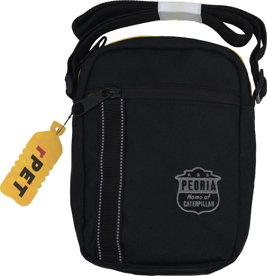 Čierna taška Caterpillar Peoria City Bag 84068-12 Veľkosť: ONE SIZE