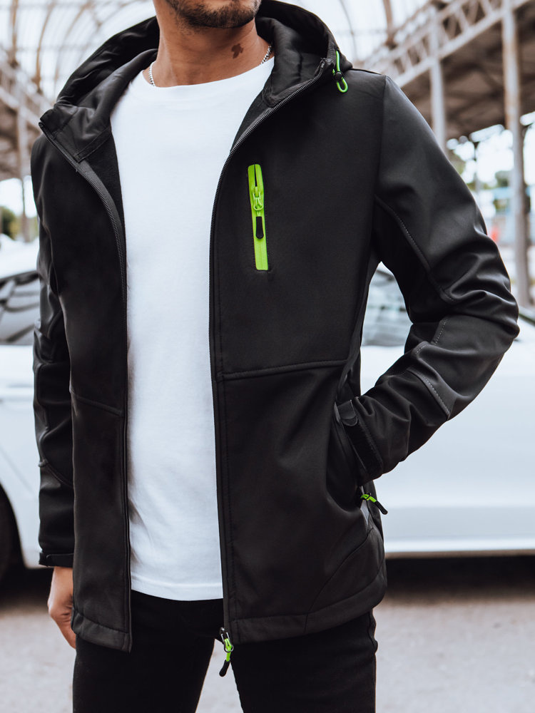 Čierna softshellová bunda TX4464 Veľkosť: 2XL