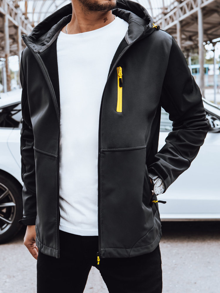 Sivá softshellová bunda TX4465 Veľkosť: 2XL