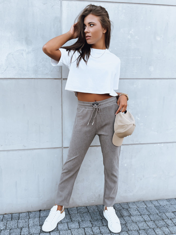 Tmavobéžové tepláky STARLUXE UY1648 Veľkosť: L/XL