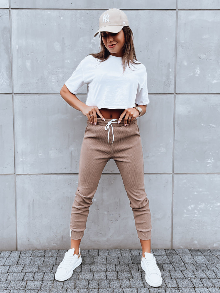 Svetlohnedé tepláky LUNASLEEP UY1650 Veľkosť: XL/2XL