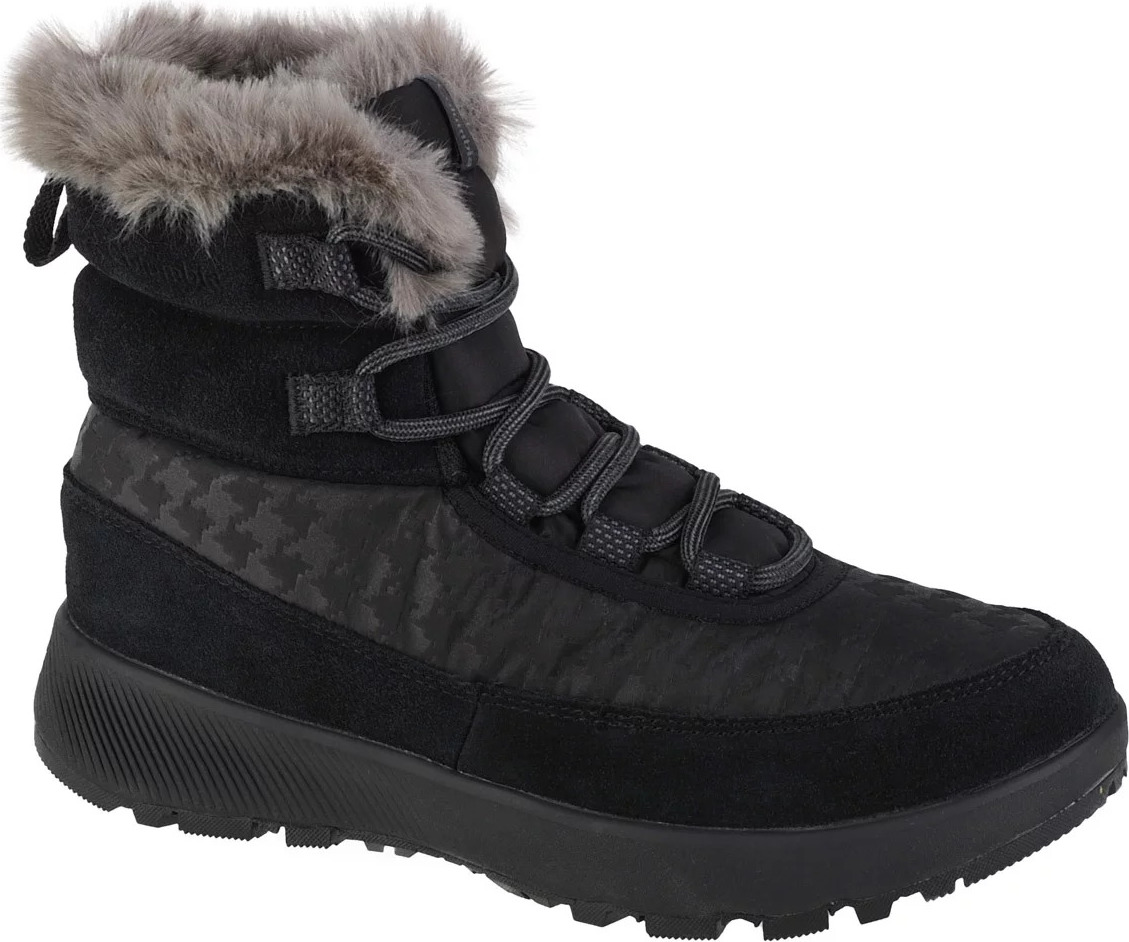 Čierne dámske snehule Columbia Slopeside Peak Luxe 1979551010 Veľkosť: 37