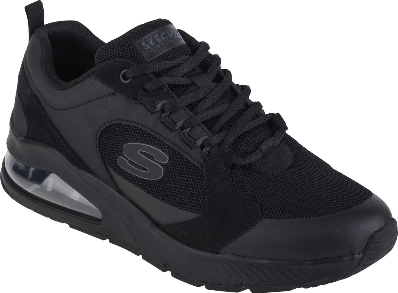 Čierne pánske tenisky Skechers Uno 2- 90'S 2 183065-BBK Veľkosť: 43