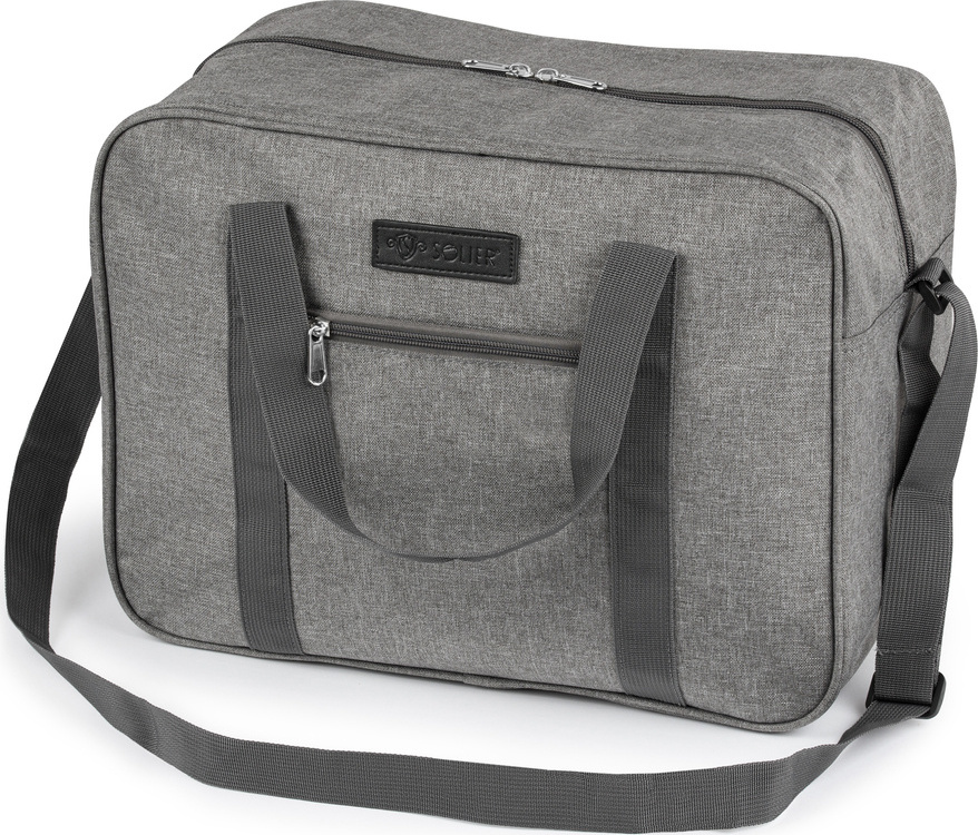 SOLIER sivá príručná batožina ( STB01 GREY) Veľkosť: ONE SIZE