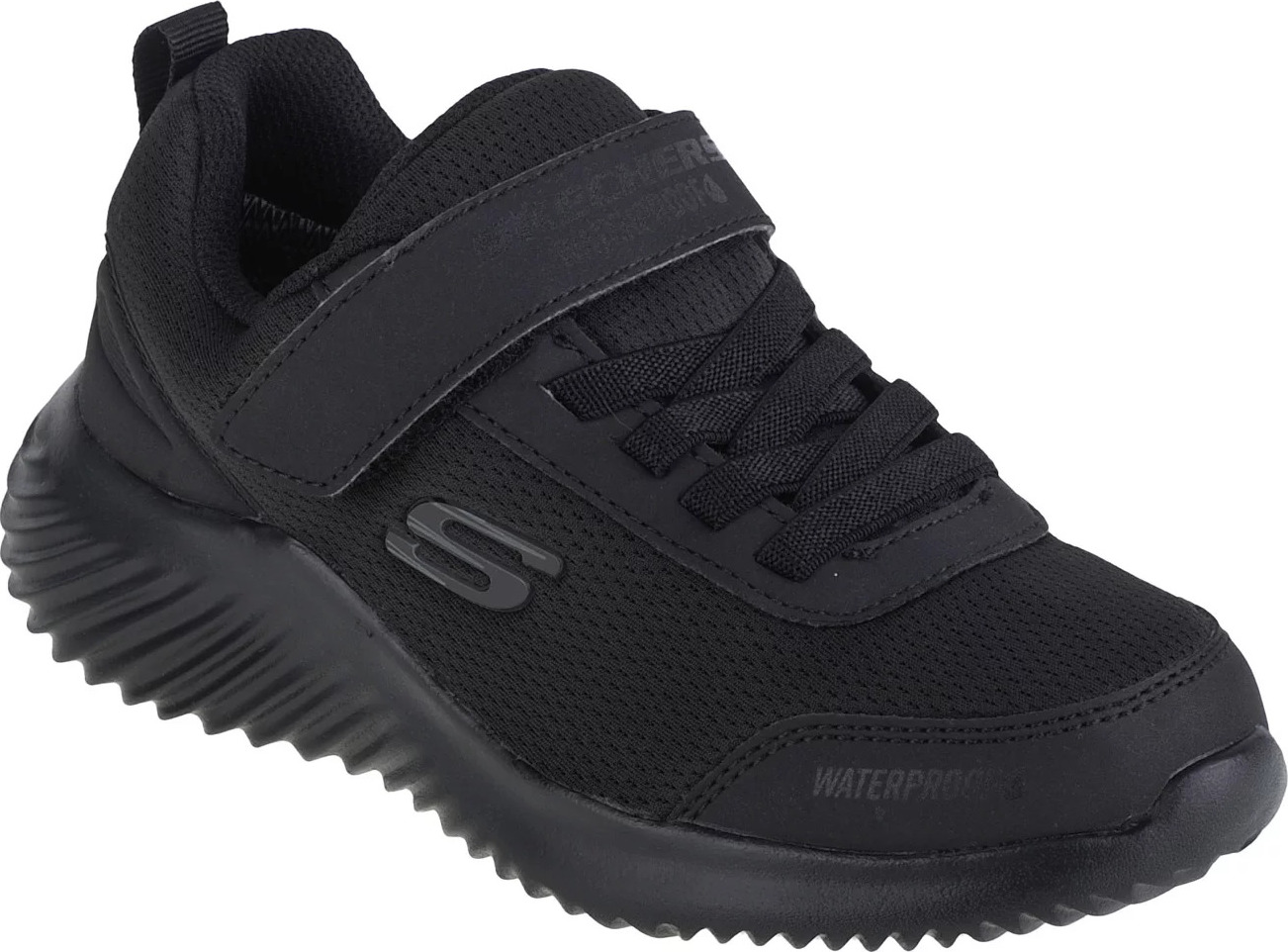 Čierne detské tenisky Skechers Bounder-Dripper Drop 403739L-BBK Veľkosť: 32