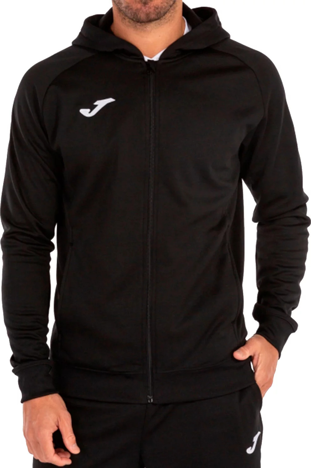 Čierna pánska mikina Joma Menfis Hoodie 101303-100 Veľkosť: L