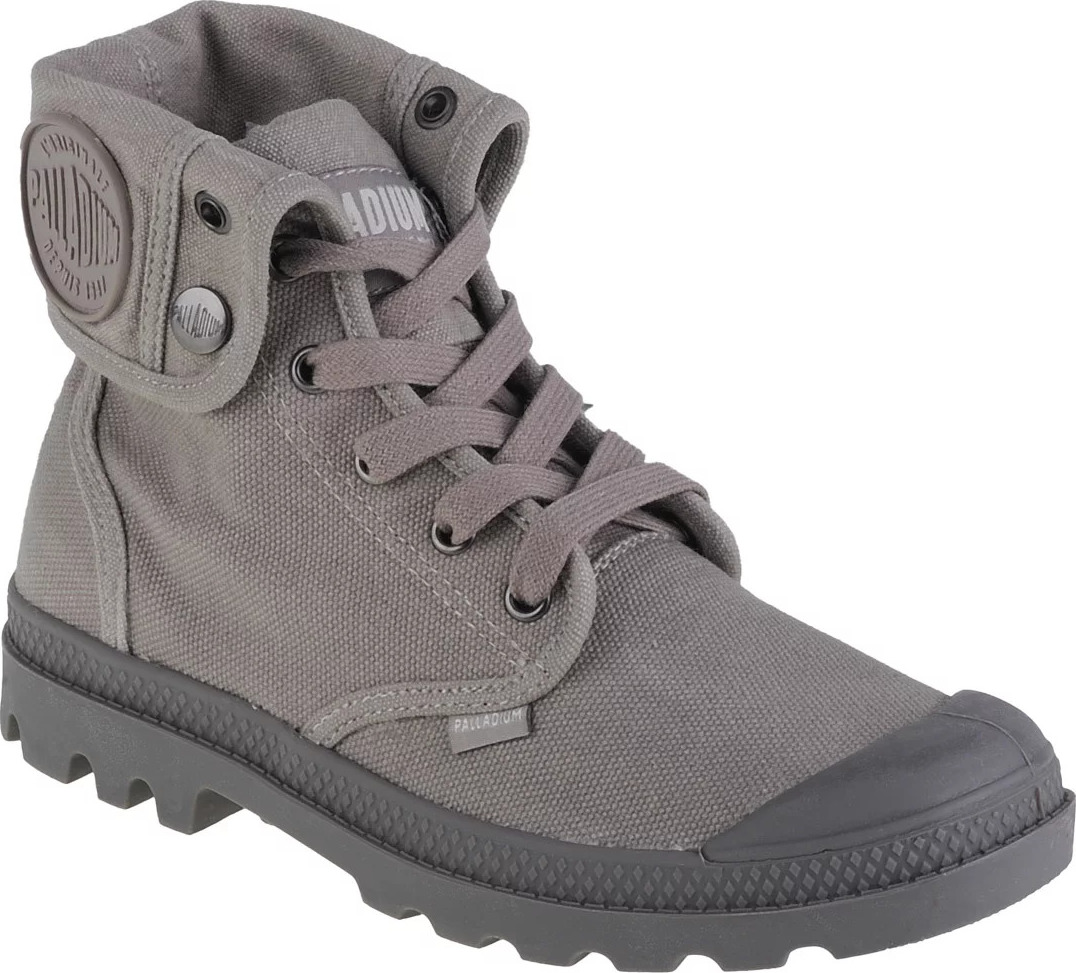 Sivé dámske členkové tenisky Palladium Baggy 92353-066-M Veľkosť: 37