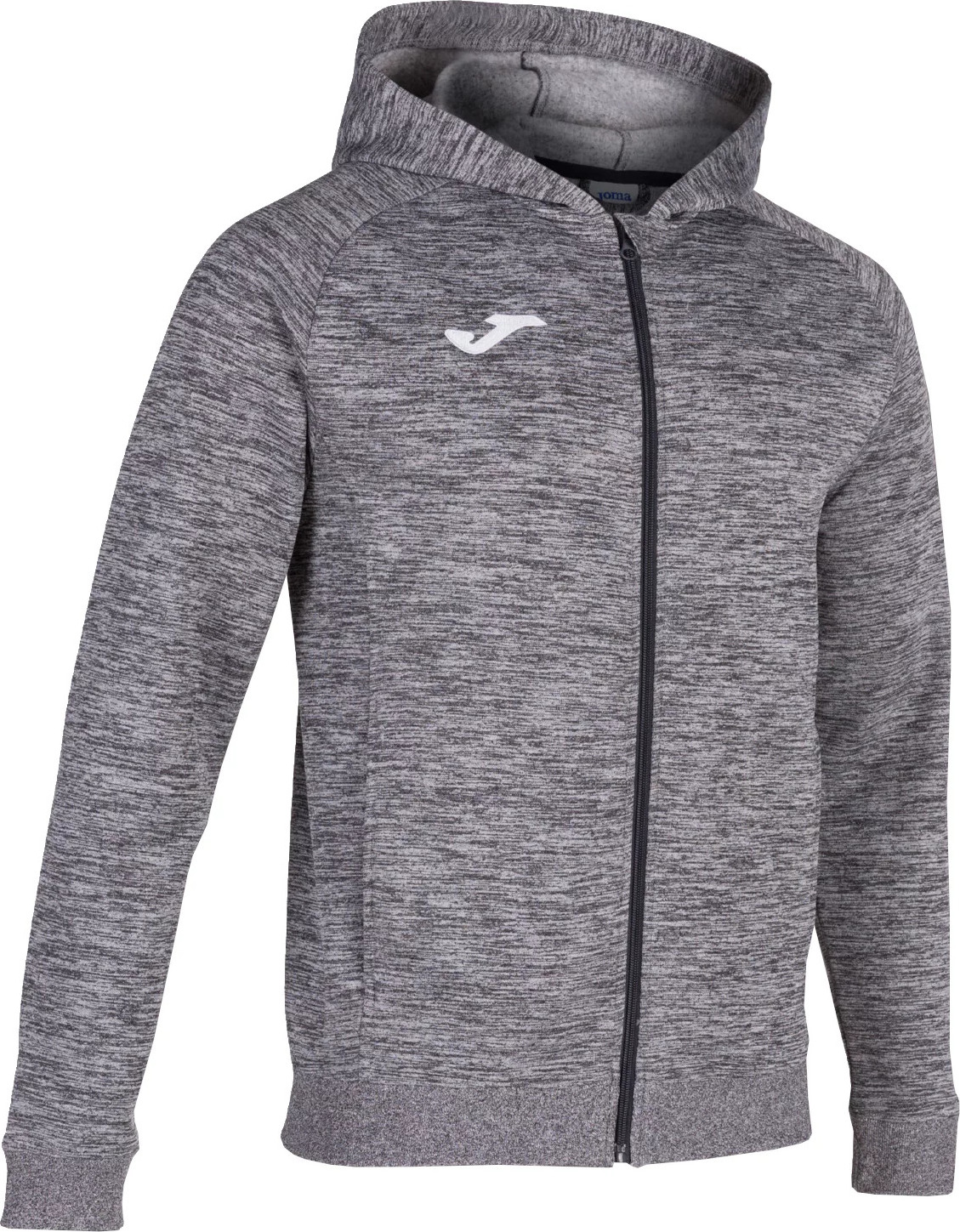 Sivá melírovaná mikina Joma Menfis Hoodie 101303-150 Veľkosť: M