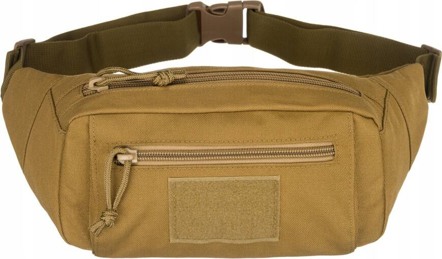 Khaki pánska textilná ľadvinka [DH] BL141 Veľkosť: ONE SIZE