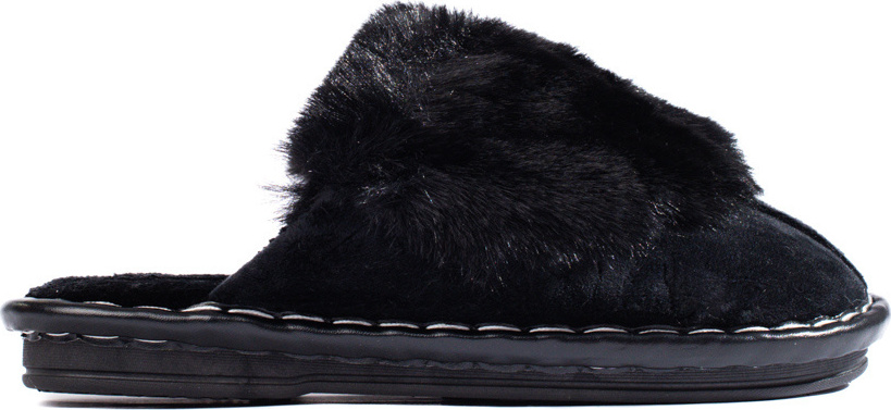 Dámske čierne pohodlné šľapky YF-33B Veľkosť: 36-37