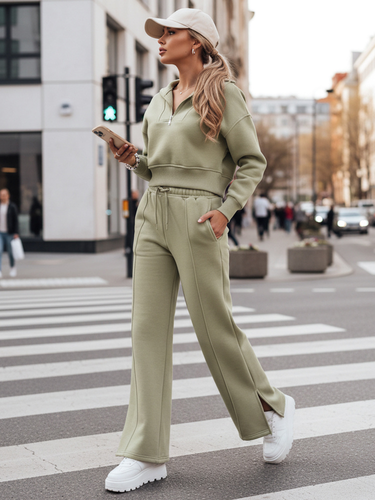 Svetlozelená tepláková súprava MARINO AY0977 Veľkosť: L