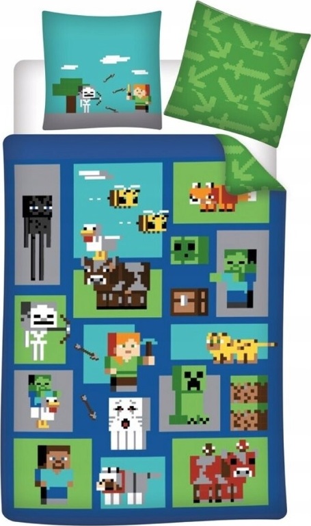 MINECRAFT CHLAPČENSKÉ OBLIEČKY Veľkosť: ONE SIZE