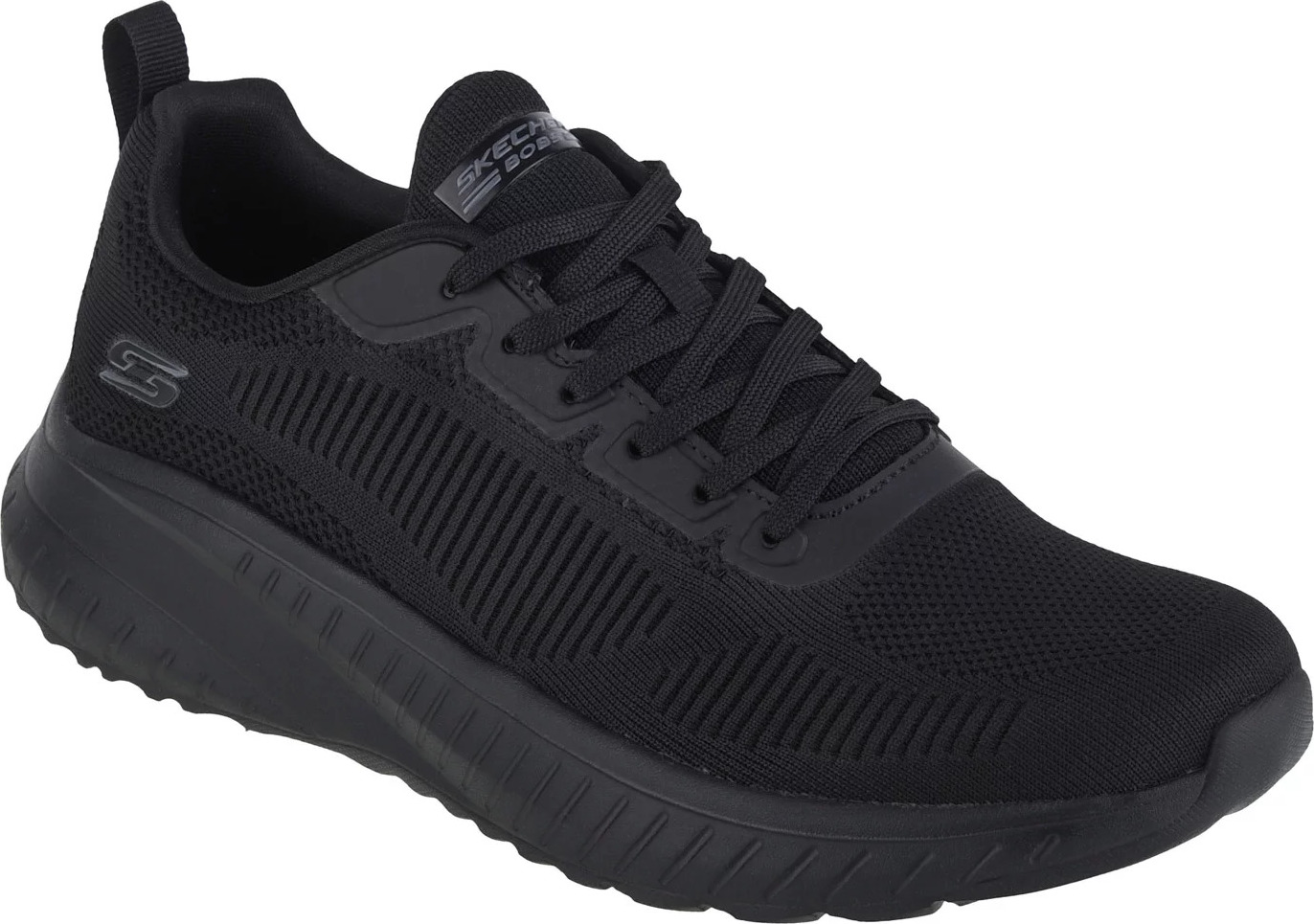 Čierne tenisky Skechers Bobs Squad Chaos-Prism Bold 118000-BBK Veľkosť: 46