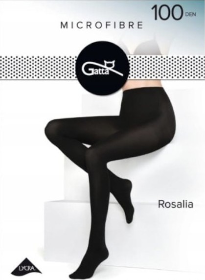 Nepriehľadné pančuchy Gatta Rosalia 100 den Veľkosť: XL, Barva: Kávová