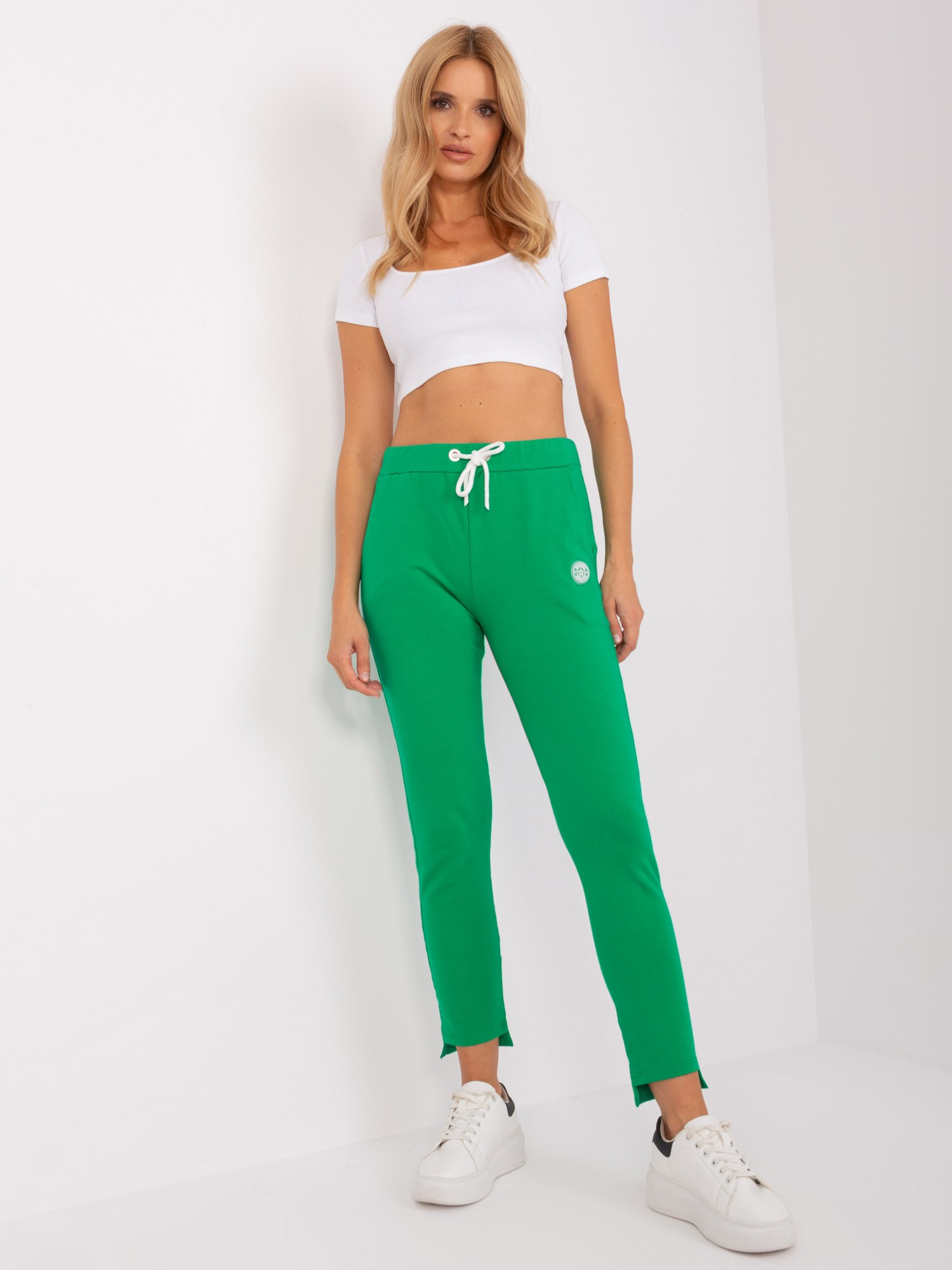 Zelené športové tepláky RV-DR-8370-1.57P-green Veľkosť: S/M