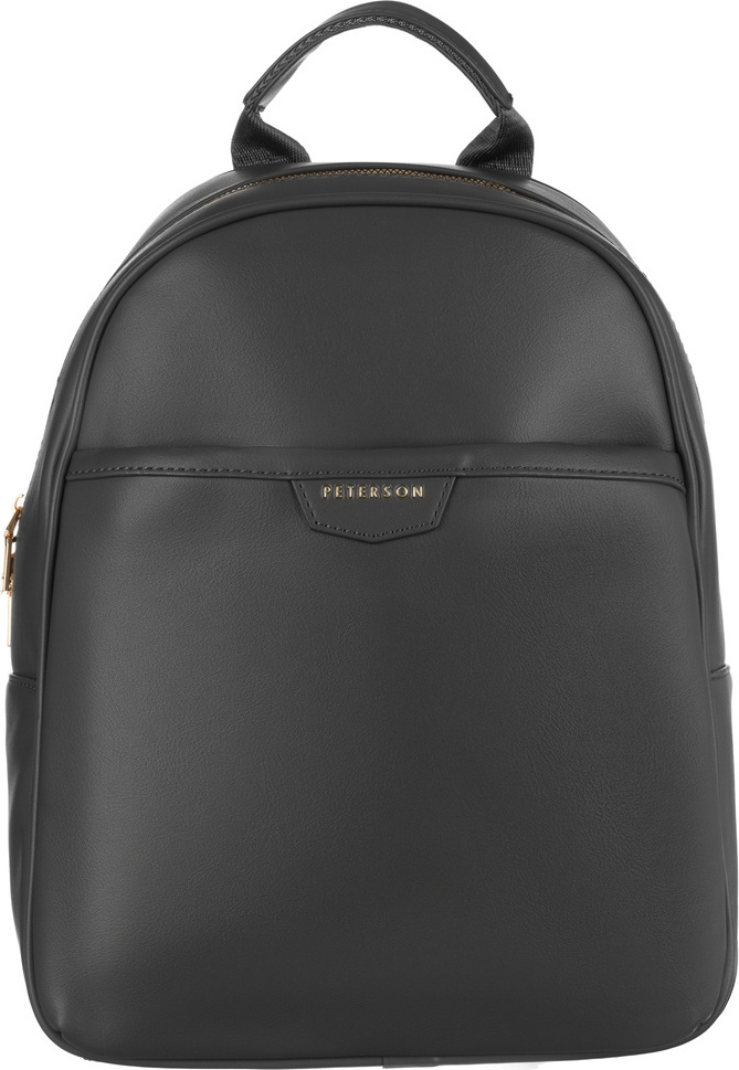 Peterson Tmavosivý štýlový priestranný batoh [DH] PTN PLEC-ALE-3 Veľkosť: ONE SIZE