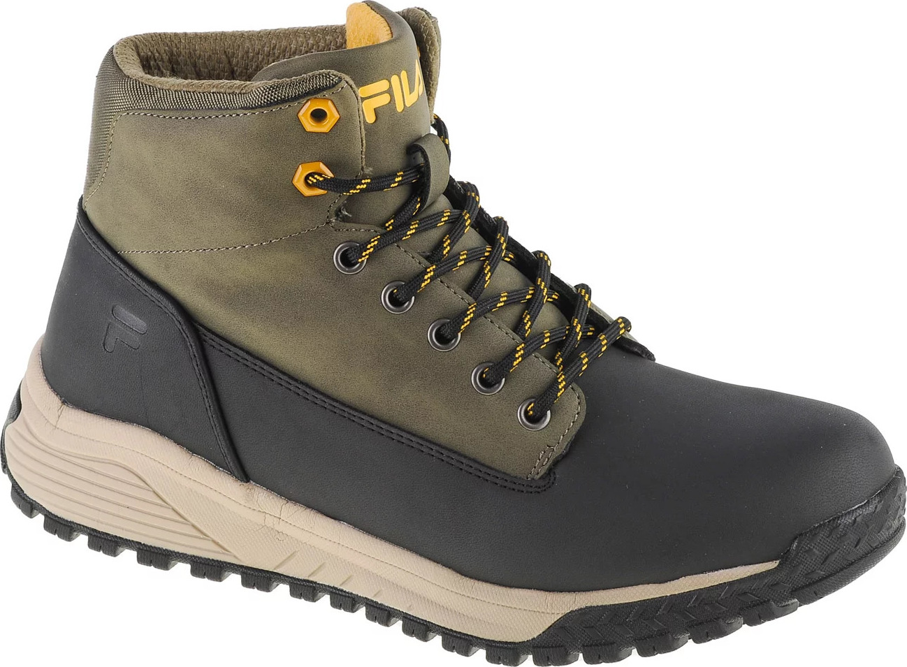 ZELENO-ČIERNE ČLENKOVÉ TOPÁNKY FILA LANCE XXI MID FFM0169-83158 Veľkosť: 45