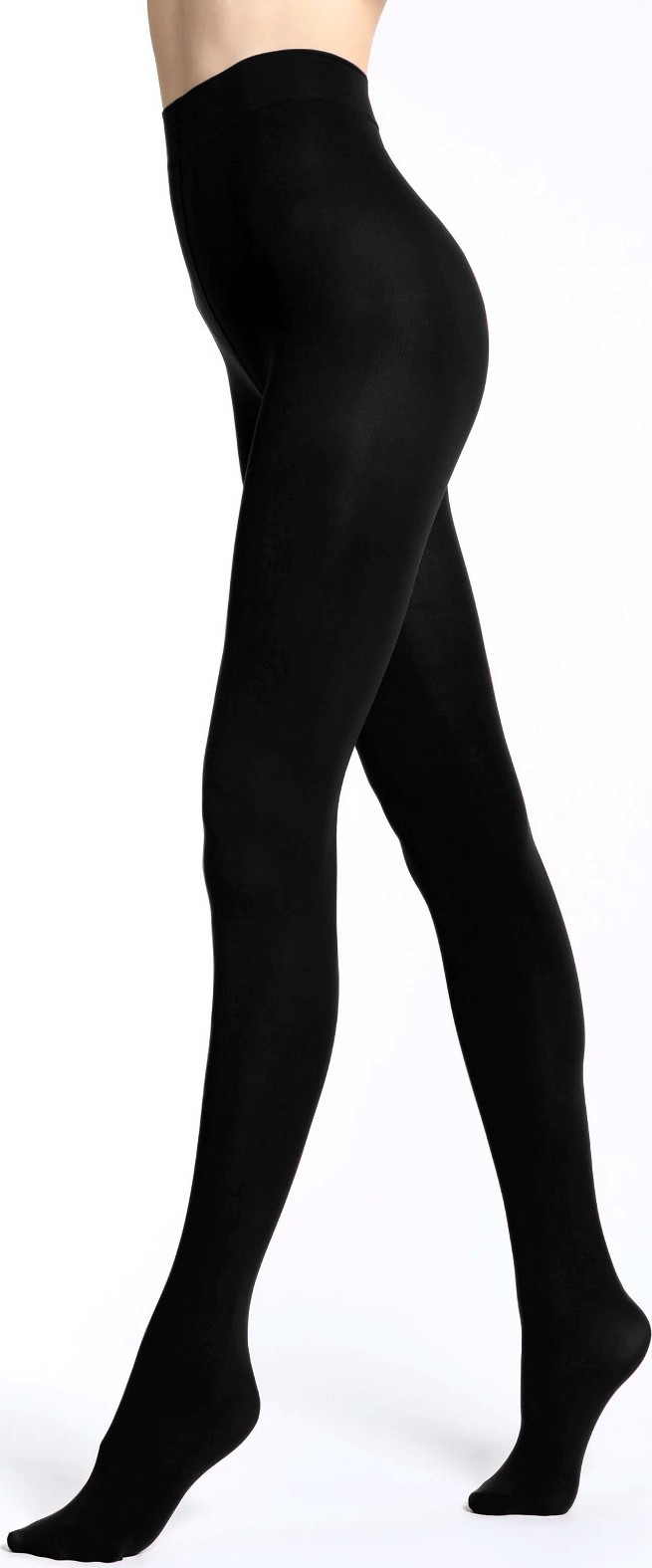 Nepriehľadné pančuchy Veneziana Cover 100 deň Veľkosť: XL, Barva: čierna