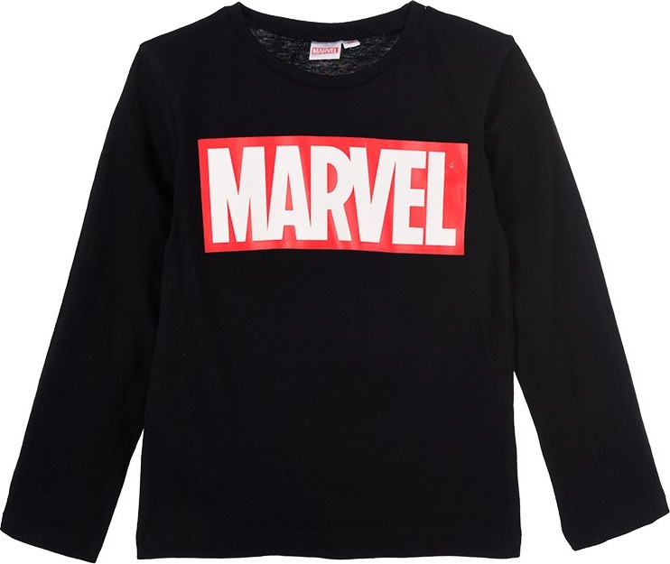 Marvel čierne chlapčenské tričko Veľkosť: 104
